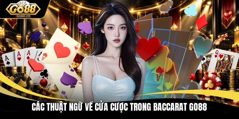 Các thuật ngữ về cửa cược trong Baccarat GO88 