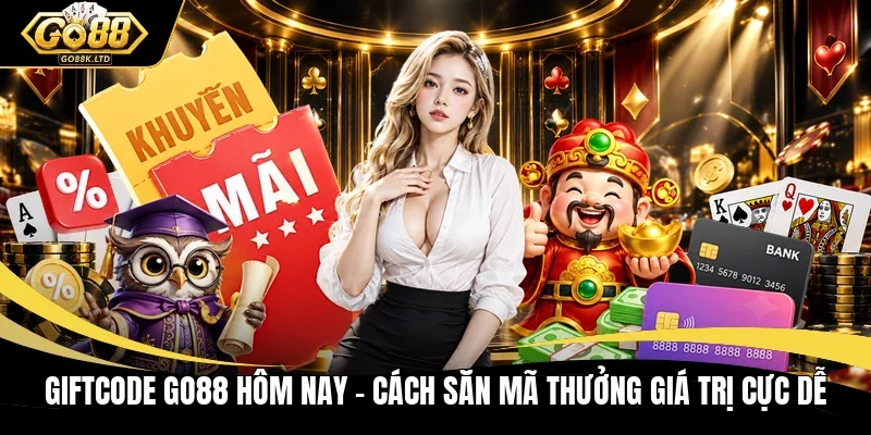 Giftcode GO88 hôm nay