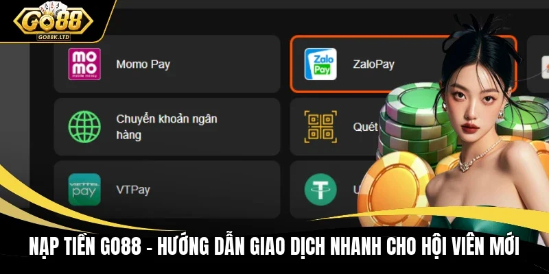 Nạp tiền GO88