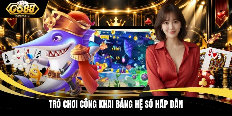 Trò chơi công khai bảng hệ số hấp dẫn
